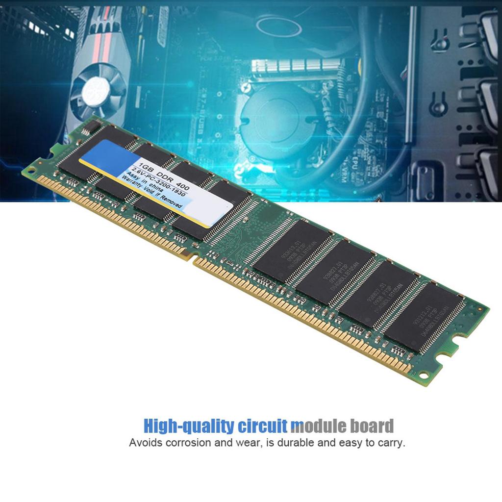 1G DDR 400MHz PC3200 184Pin Desktop Computer Memory RAM Special for AMD 2.6V