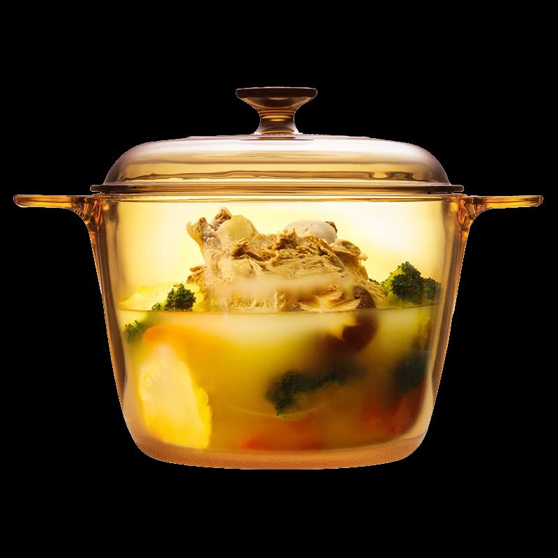 Прозрачный стеклянный суповой горшок Lechuang Jingcai
