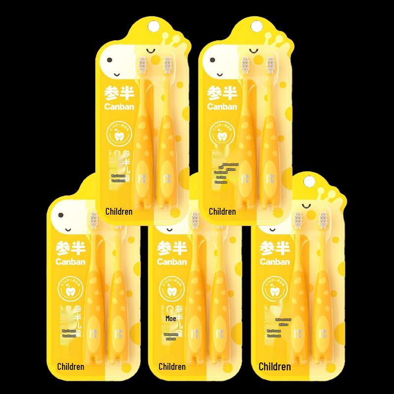 Can Ban Kids Soft Bristle Toothbrushes - 10-Pack