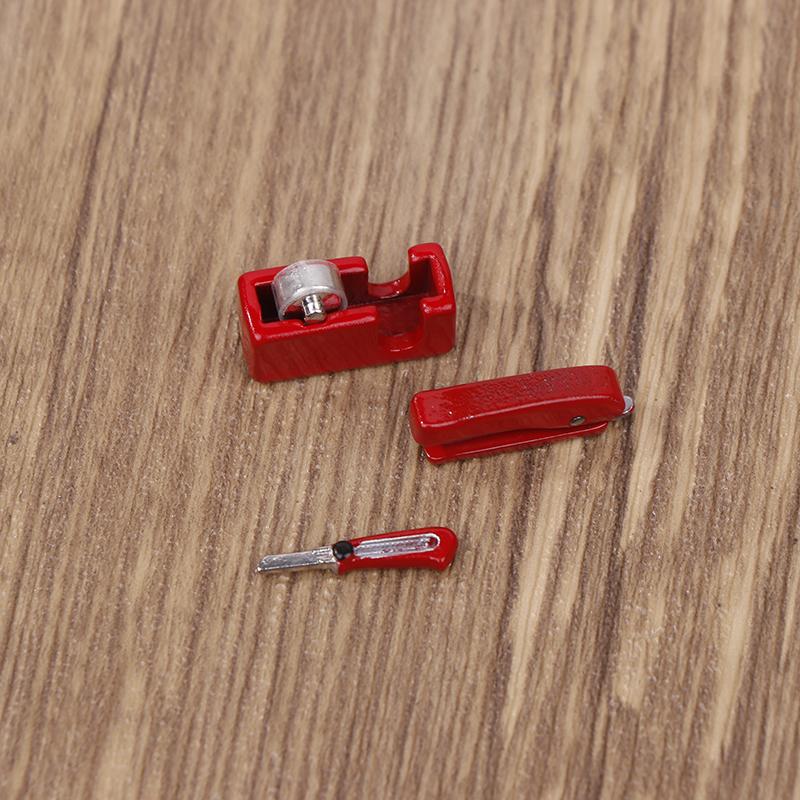 Kreatives Mini-Schreibwaren-Simulations-Lernmaterial-Modell Reduziertes Lernzubehör