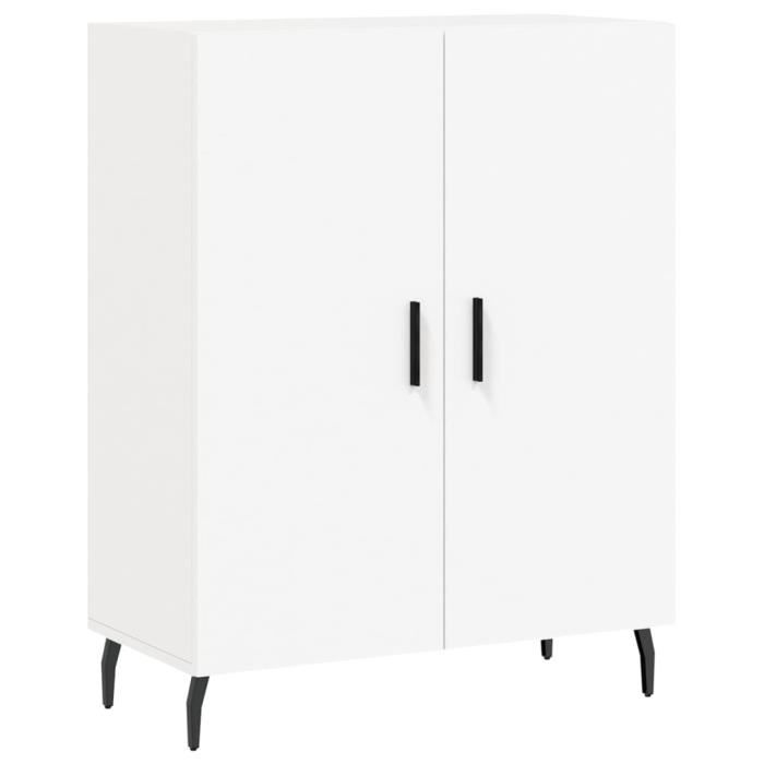 VidaXL Buffet blanc 69,5x34x90 cm bois d'ingénierie 827740