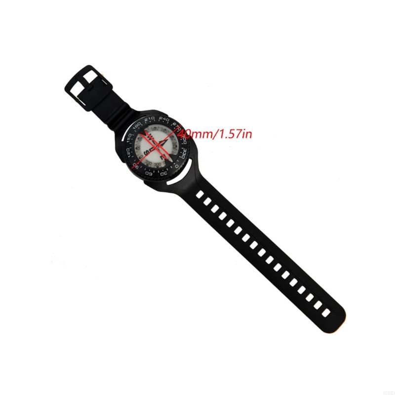 Waterproof Wrist Compass Outdoor Navigation Watch Portable Wrist Mounted Compass For Hiking Camping Survival Activities