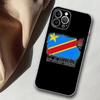 Custodia per telefono Bandiera Congo Bandiera Repubblica Democratica Silicone Morbido per iphone 14 13 12 11 Pro Mini XS MAX 8 7 6 Plus X XS XR Cover