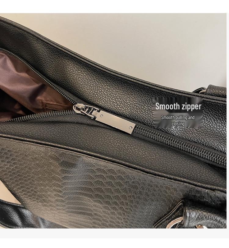 Retro European & American Shoulder Bag: Versatile, Stylish, Casual Handbag for Everyday Commute