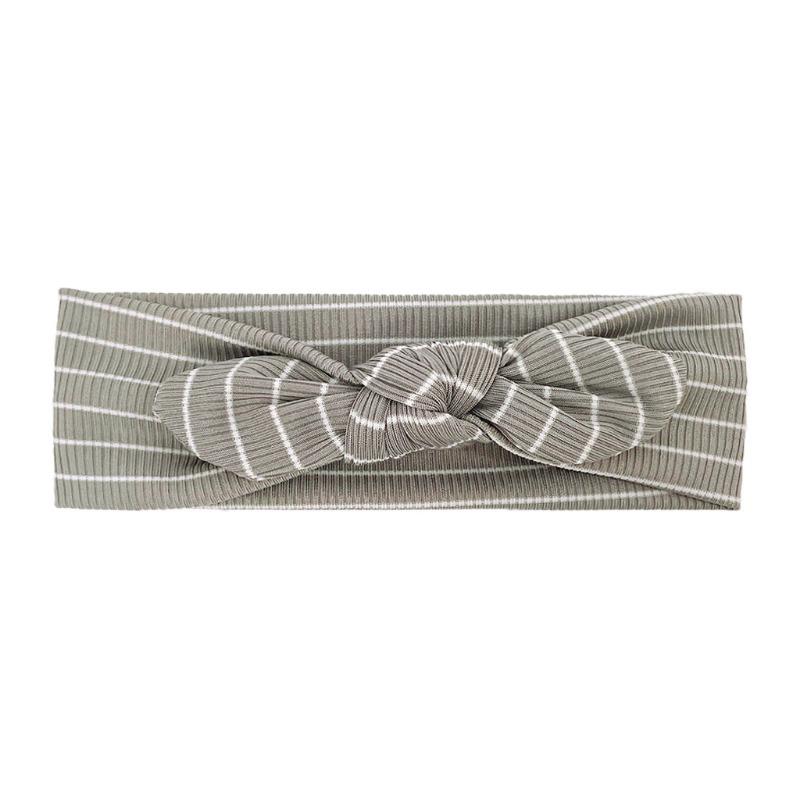 New Striped Children's Rabbit Ears Headband Baby Soft Comfortable Headband Baby Headband Accessories Headscarf