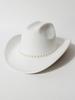 European and American retro butterfly diamond-encrusted western cowboy hat men's and women's stage jazz hat pearl wedding bride hat
