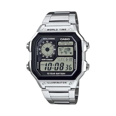 [Casio] Casio Collection Watch [Domestic Genuine Product] AE-1200WHD-1AJF Men's Silver