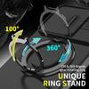 Heavy Duty Car Magnetic Metal Ring Bracket Phone Case For VIVO V60 Lite 5G Shockproof Rugged Armor Slide Camera Protective Cover