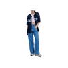 New MLB New York Yankees SS24 Jeans Women's Light Blue 3FDPB0341-50BLL