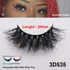 RED SIREN Strip Lashes Mink Fluffy Natural False Eyelashes 16mm 18mm Cruelty Free Reusable Wispy Mink Eyelashes Luxury Makeup