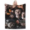 Jensen Ackles Blanket Super Warm Fashion Plush Throw Blanket For Boy Girl Outdoor Flannel Bedspread Bed Cover