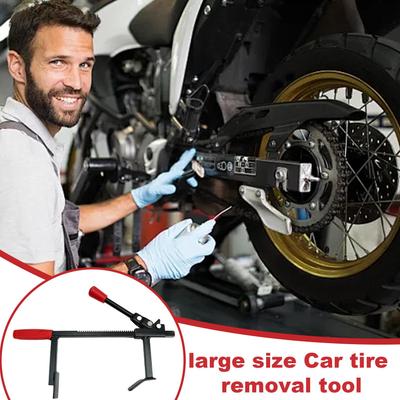 Manual Tire Changer Wheel Bead Breaker Hand Tool Manual Tire Quick-change Bead Breaker Mounting Tool Fit for Most Car Wheels