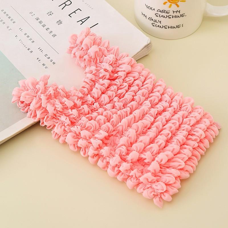 

Эластичная плиссированная большая вместительная многофункциональная экологичная ручная сумка для хранения мелочей светло-розовый