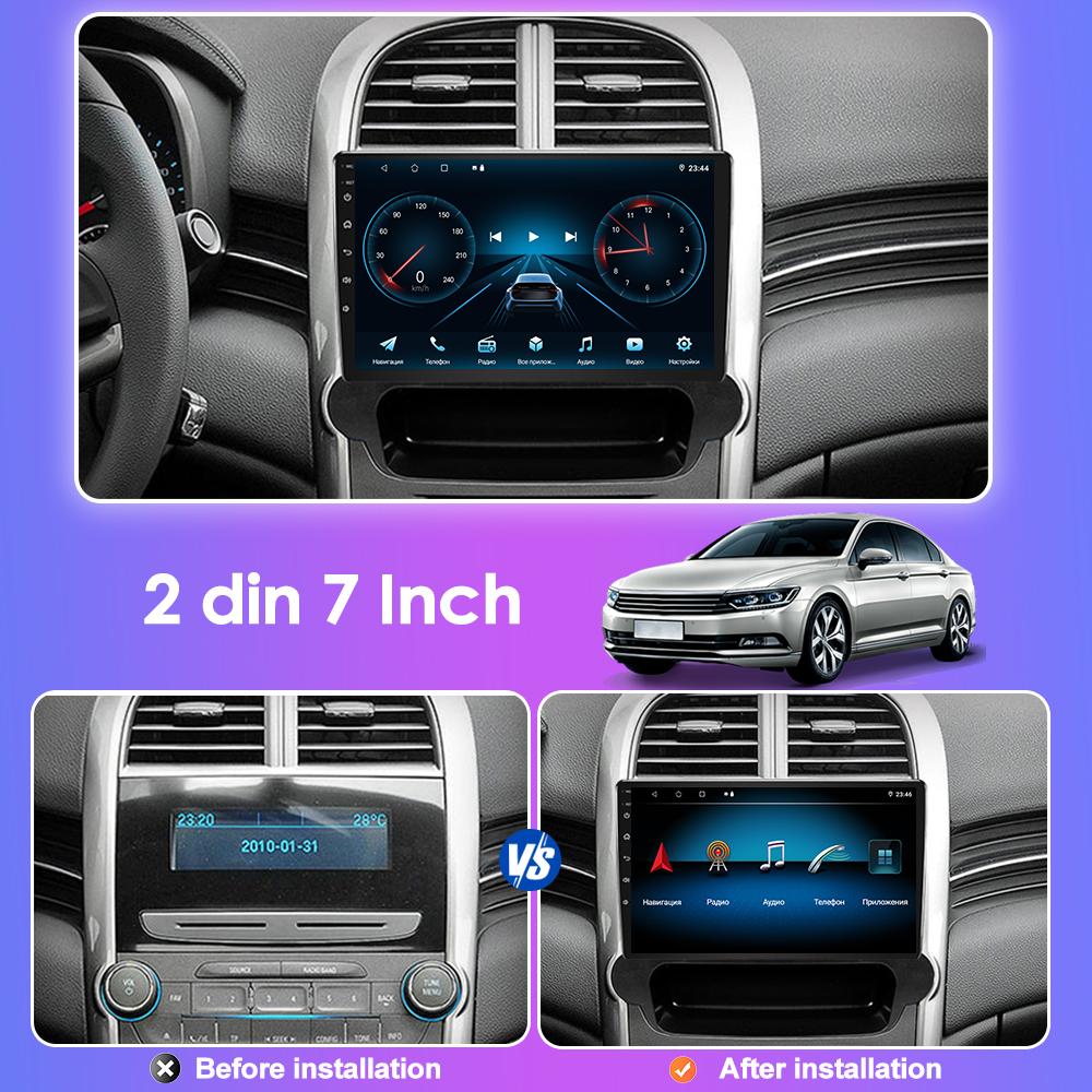 Android 11 Autoradio 2Din Wireless Carplay Mit Navi 7 Zoll 2.5D
