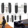 2x Motorcycle Front Footrests Front Foot Pegs for Suzuki GSX1400 B-king