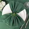 24pcs Napkins Cotton Soft Dinner Napkins Cloth 30x45cm Baby Blue Rustic Table Napkins for Wedding Party Easter Table Decoration