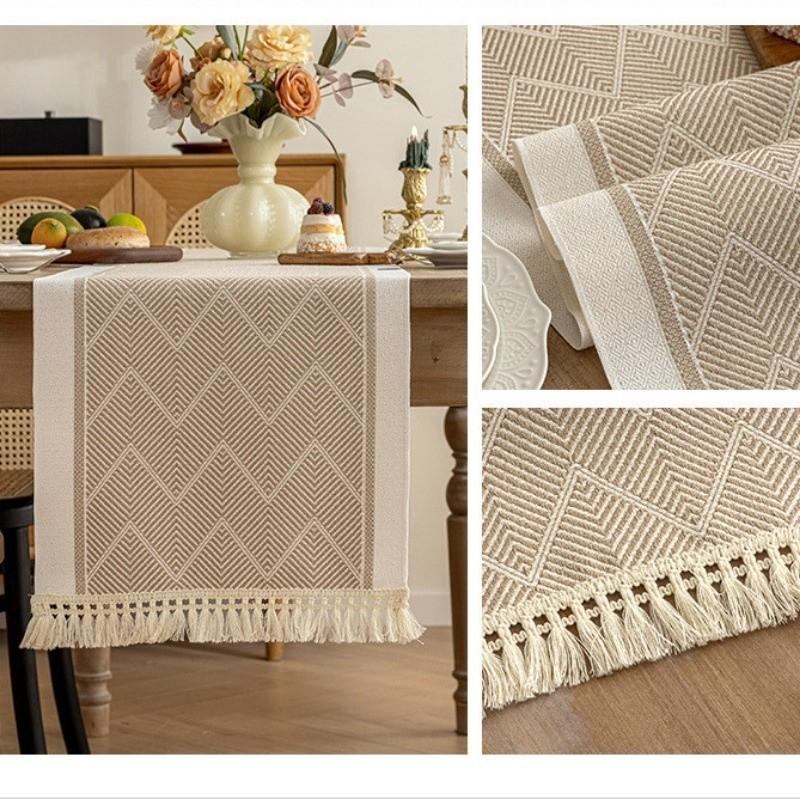 Nordic Minimalist Wallpaper Cotton Linen Wallpaper Waterproof and Stain Resistant Holiday Dining Table Wedding Decoration