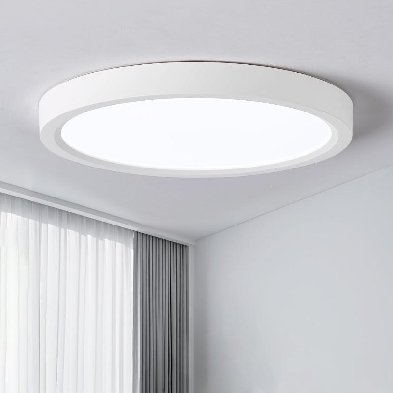 23cm LED Ceiling Light Bathroom Light 24W 2664lm 120W Equivalent 6500K Cool White IP44 Waterproof Small Modern Ultra Thin Round Flush for Kitchen