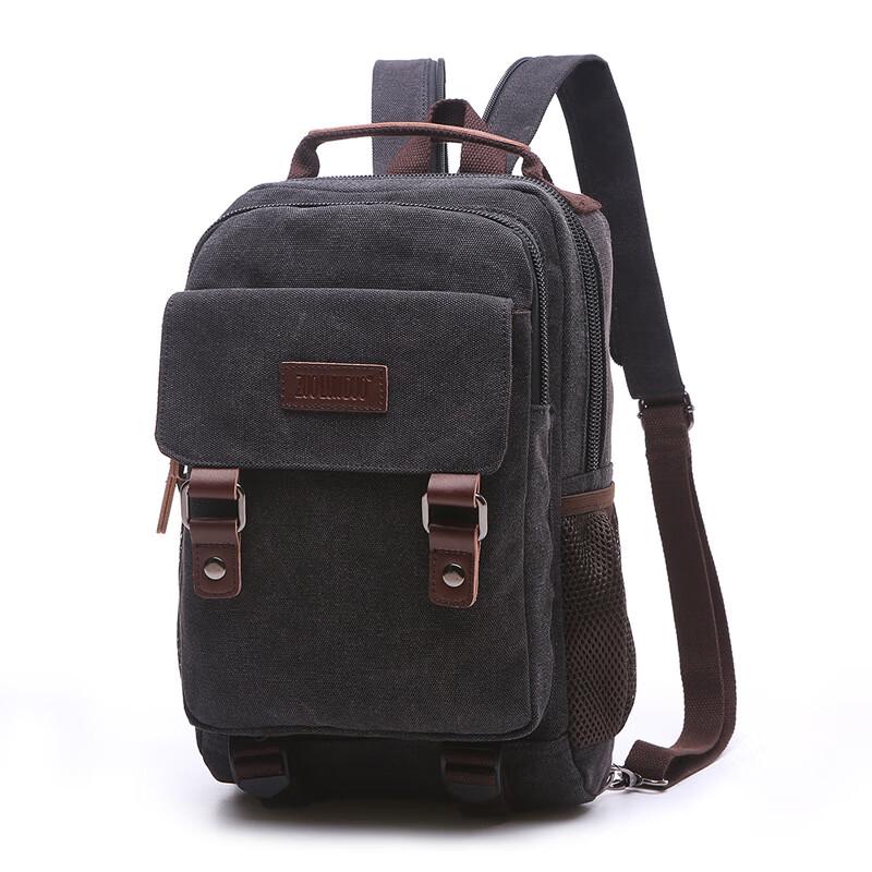 Korean Style Canvas Student Backpack
