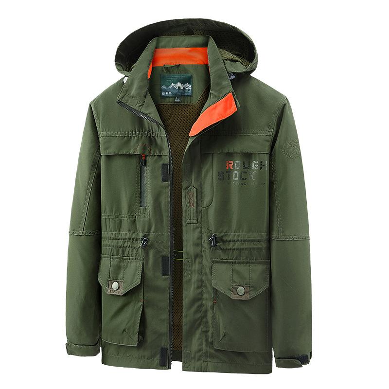 

Men s Jackets, Outdoor Military Coats, Mountaineering Clothes, Casual Multi-pocket Tooling Coats, Jackets and Jackets. 5XL