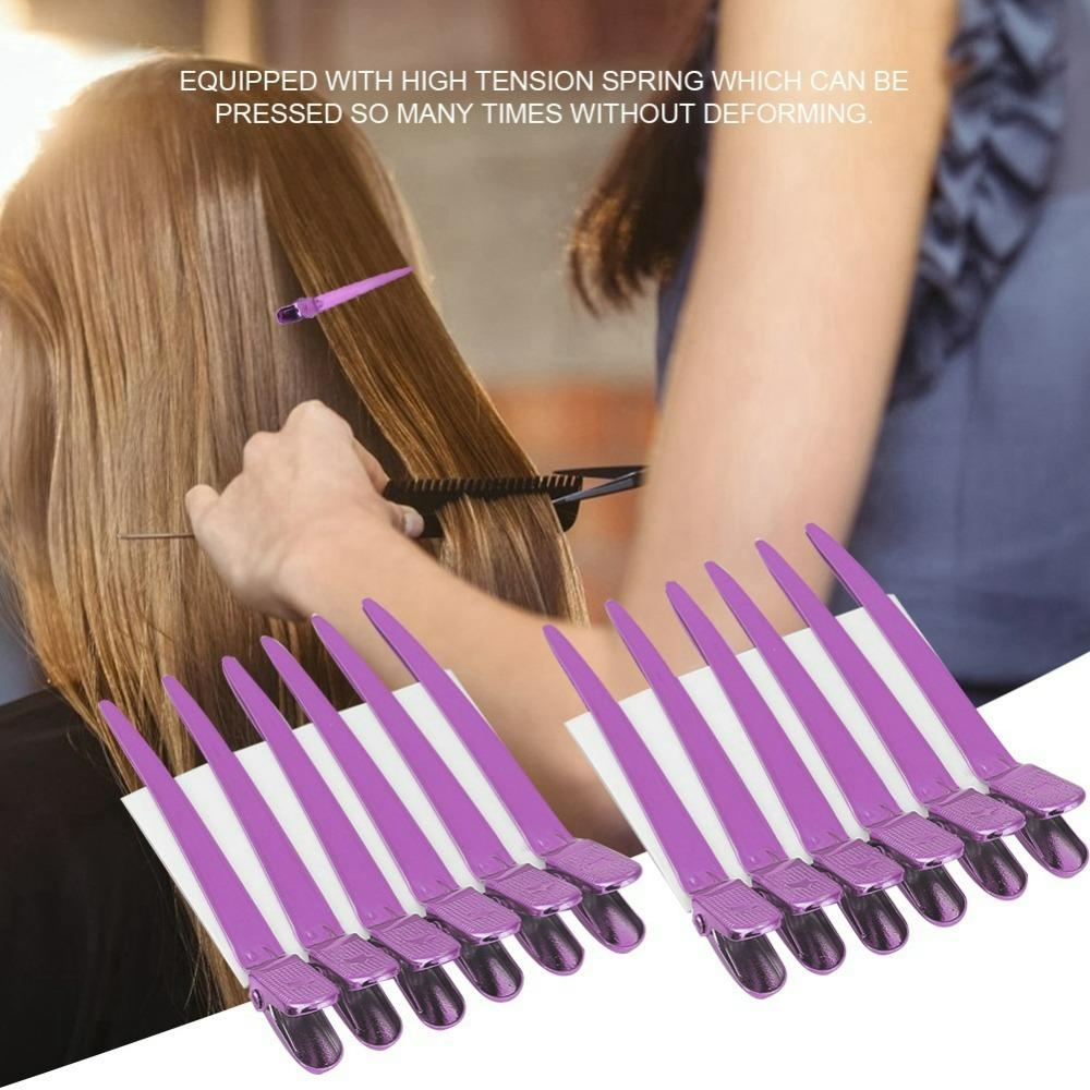 12pcs Practical Salon Hair Clips Durable Hair Sectioning Clips Hair Styling Clips For Salon Styling розы красного