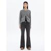 Teen Washed Long Bootcut Denim Pants Ash