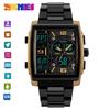 Skmei Sport Men Dual Display Digital Quartz ρολόι αντίστροφης μέτρησης 50M αδιάβροχο ρολόι χειρός 1274