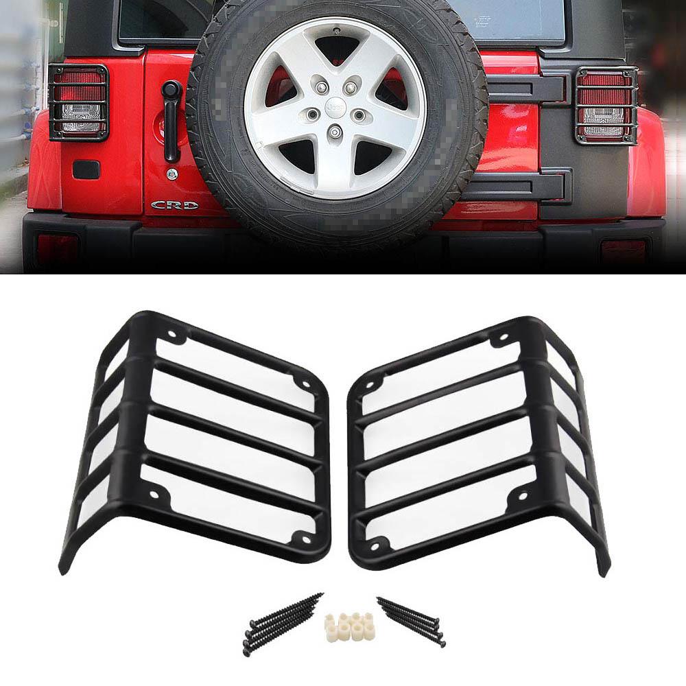 For JEEP WRANGLER JK 2007-2017 ACCESSORIES TAILLIGHT GUARD / FRONT GRILLE / REARVIEW MIRROR / BRACKET / HOOD COVER / TANK COVER
