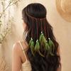 Ethnic Style Beaded Tassel Headband Adjustable Tassel Headdress Bohemian Headband  Music Festivals