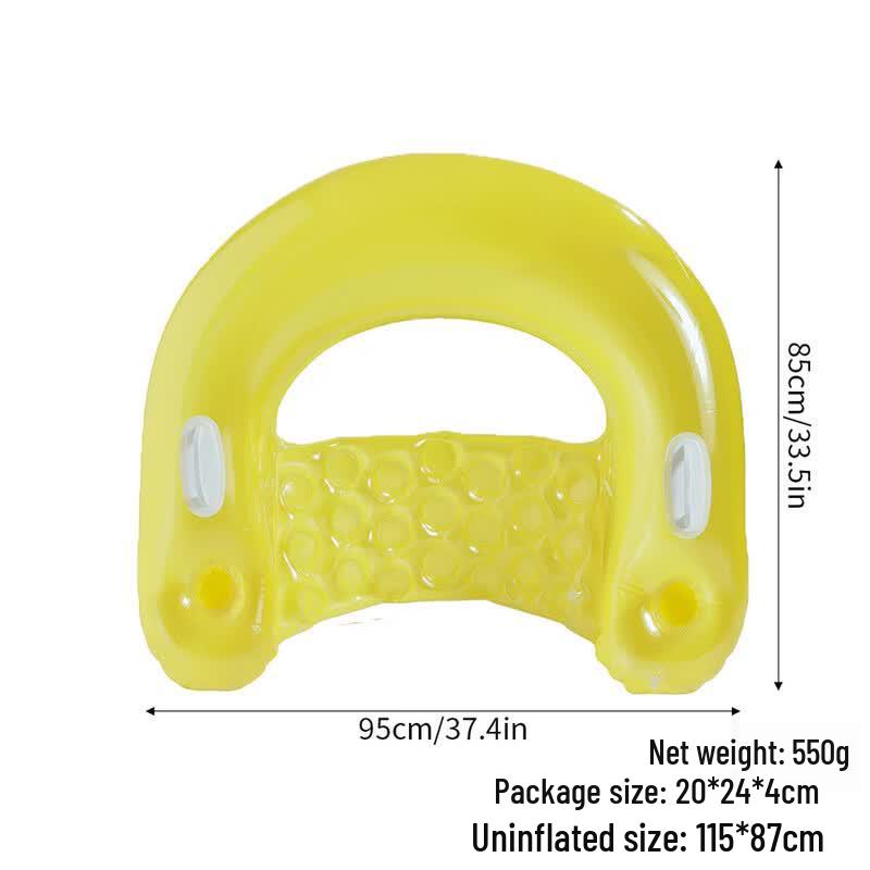 Portable Inflatable Water Lounge Chair Float