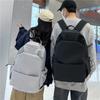 Versatile Japanese-style Backpack for Both Men and Women, A Solid Color Casual Large-capacity Travel Backpack
