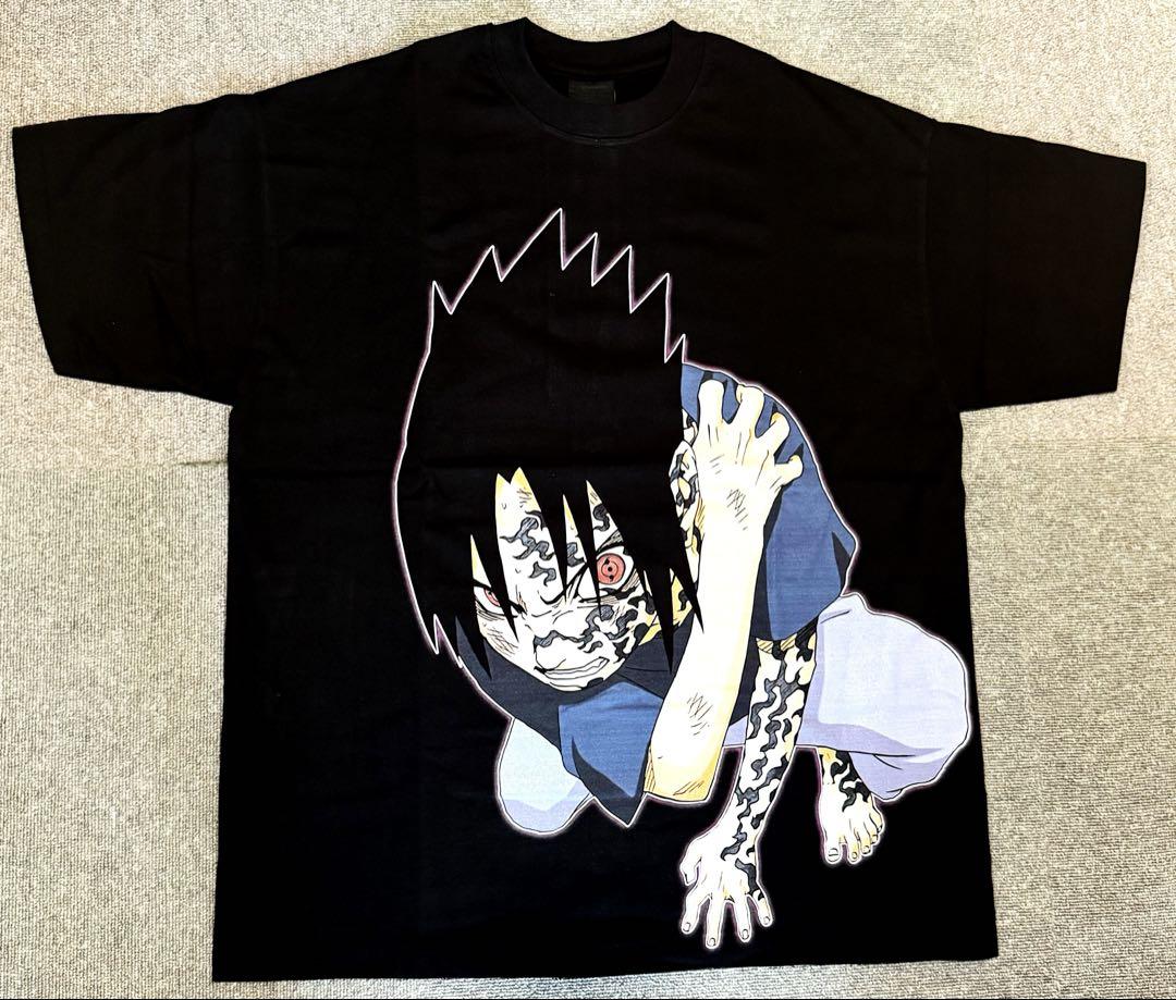 

[USED] Naruto Sasuke Anime T-shirt, size XL