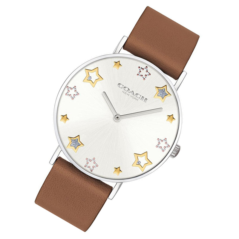 Coach Perry Brown Leather Ladies Watch - 14503242