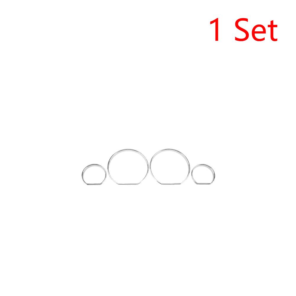 1-3 Set Dashboard Decoration Frame Car Front Dashboard Frame Decoration Car Styling Part For BMW E46 Front Dashboard