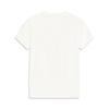Li Ning Sports Lifestyle Series Solid Color Breathable Versatile Short Sleeve T-Shirt Women Tops Off-White AHSV184-1