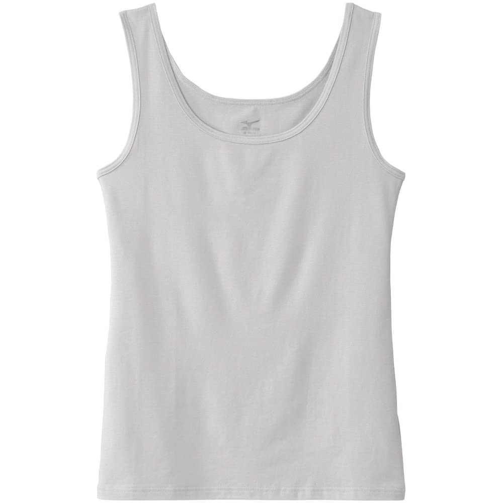 Women's Quick Dry Undershirt, Deodorizing, Moisture-Wicking, Quick-Drying, Vapor Silver, Size L, C2JAA302