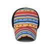 Foreign trade colorful rhombus cross ponytail hat European and American women ponytail hat sunscreen visor ponytail baseball cap