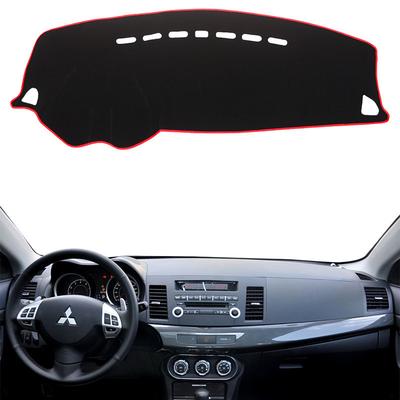 Car Dashboard Cover Mat Rug For Mitsubishi Lancer EX Ralliart EVO X Galant Fortis 2008-2017 Dashmat Sunshield Carpet Accessories