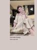 Ice Silk French Sweetheart Pajama Set - Short Sleeve, One-Shoulder, Women's Summer Loungewear
