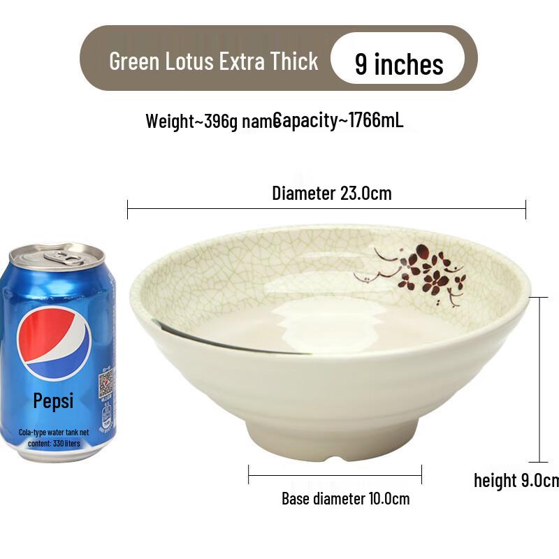 Commercial Melamine Noodle Bowl