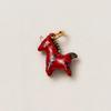 New Arrival Natural Animal & Mushroom Pendant, DIY 18K Gold Oil Painting with Color Retention