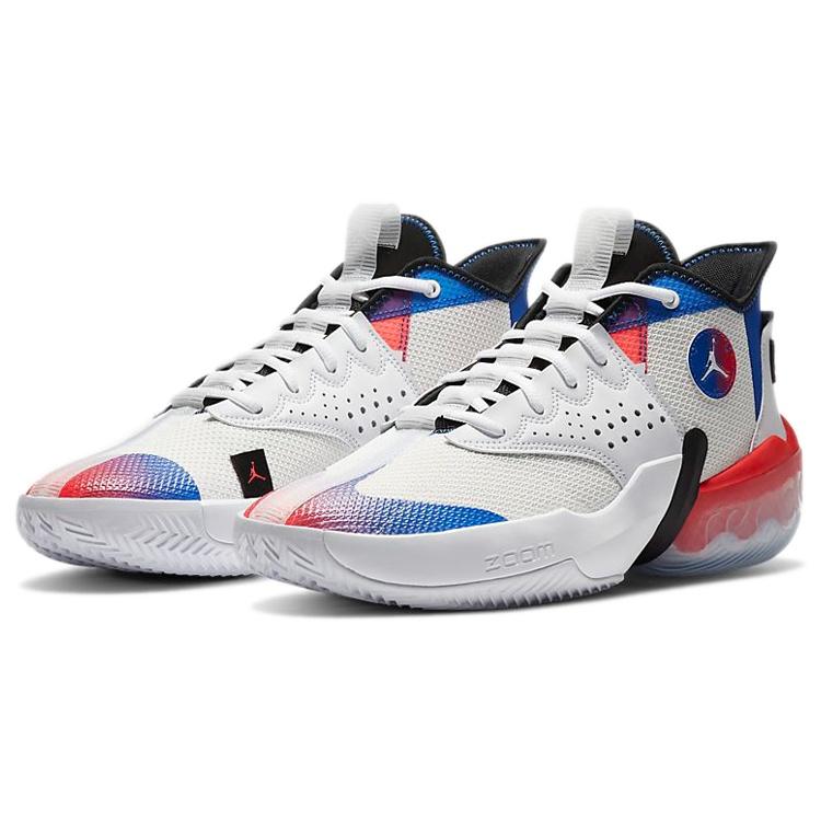 Air Jordan React Elevation PF 'White Infrared Royal' Men's DC5188-102