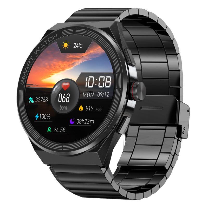 Smartwatch Pro 1.45\" Round Screen: Sport, Bluetooth Calling, NFC, Heart Rate, Alipay Enabled