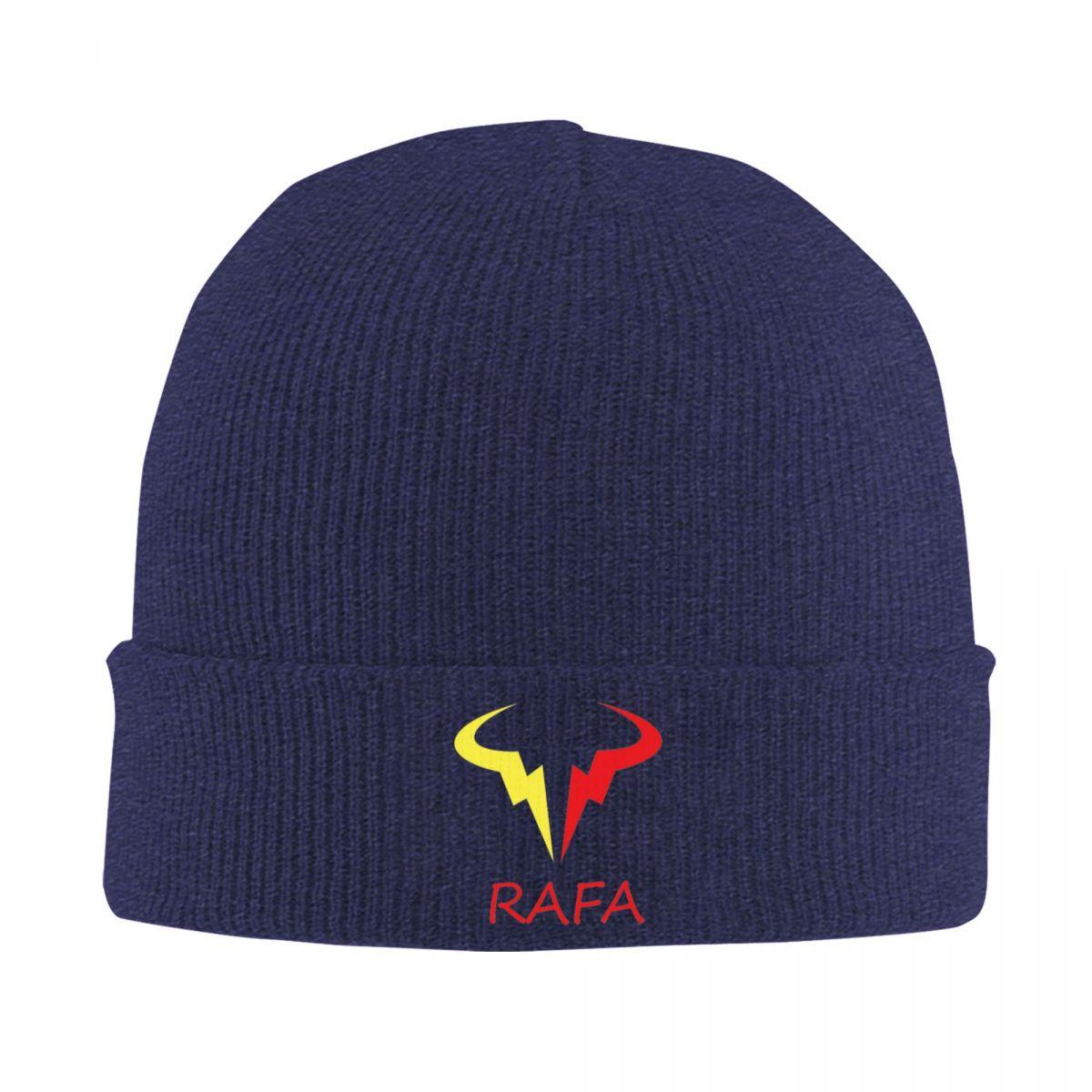 

Rafael Nadal RN Rafa Warm Knitted Cap Hip Hop Bonnet Hat Autumn Winter Outdoor Beanies Hats for Men Women Adult One Size
