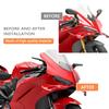 Motorcycle Aero-Foil Vision for Panigale V4S 2025 V4 Tricolore Rotatable Lateral Wind Blade Wing Mirrors Mounting Support Kit