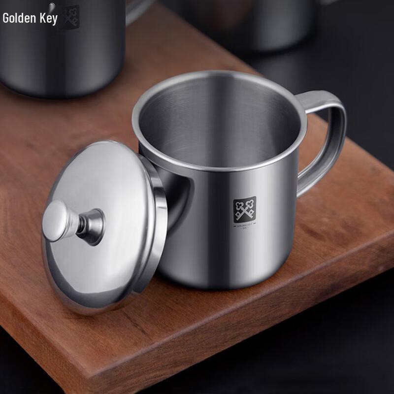 

Golden Key 316 Stainless Steel 550ml Student Mug