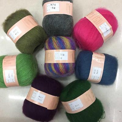 Premium Stretchy Angora Mohair Wool Knitting Yarn