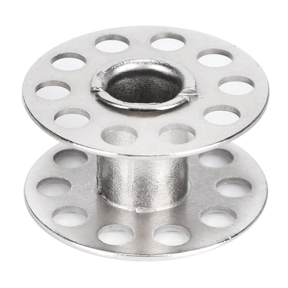 100pcs Iron Plating Sewing Machine Bobbin Household Durable Universal Bobbin Generic Metal Bobbin Home Sewing