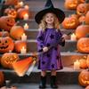 Kids Witch Broom Witch Costume Toy Broom for Girls Cosplay Props Pretend Play Accessories for Trick-or-Treat Children Boys