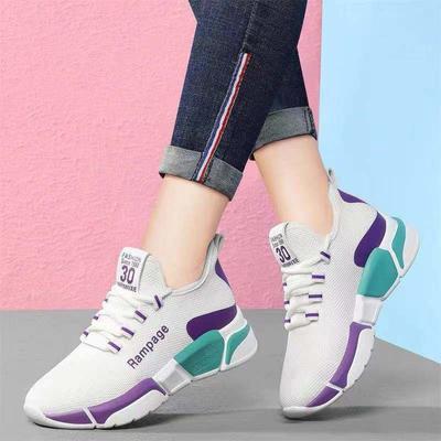 Women's Shoes, Cloth Shoes, Comfortable, Women's Shoes, Versatile, Lace Up, Comfortable, Lightweight Sports Shoes